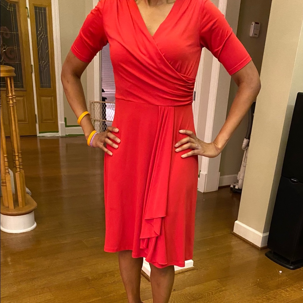 I.N. Studio red dress